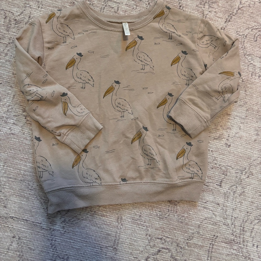 Rylee + Cru pelican sweatshirt